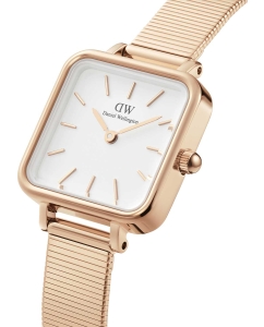 Купить Наручные часы Daniel Wellington Quadro Studio 22x22 RG White  в E-mobi