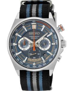 Купить Японские наручные часы Seiko SSB409 с хронографом в E-mobi