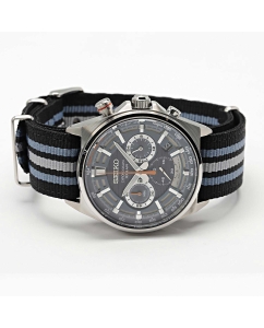 Купить Японские наручные часы Seiko SSB409 с хронографом  в E-mobi