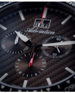 Купить Швейцарские титановые наручные часы Adriatica A8383.4116CH с хронографом  в E-mobi