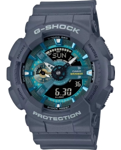 Купить Японские наручные часы Casio G-SHOCK GA-110AS-2A с хронографом в E-mobi