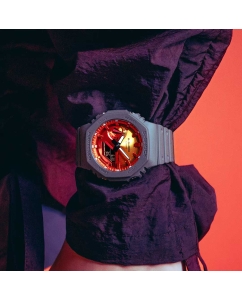 Купить Японские наручные часы Casio G-SHOCK GA-2100FL-8A с хронографом  в E-mobi