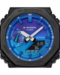 Купить Японские наручные часы Casio G-SHOCK GA-2100FL-1A с хронографом  в E-mobi