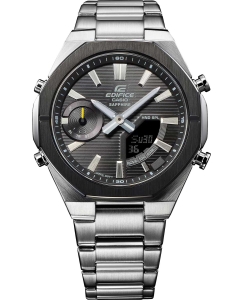 Купить Японские наручные часы Casio Edifice ECB-S10DB-1A с хронографом  в E-mobi
