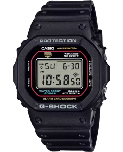 Купить Японские наручные часы Casio G-SHOCK DW-5600RL-1 с хронографом в E-mobi
