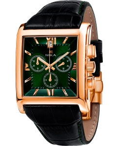 Купить Российские золотые наручные часы NIKA 1064.0.1.93H.B с хронографом в E-mobi