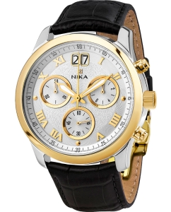 Купить Российские наручные часы NIKA 1399.0.39.11B.B с хронографом в E-mobi