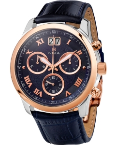 Купить Российские наручные часы NIKA 1399.0.19.81B.B с хронографом в E-mobi