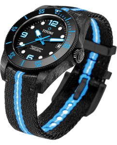 Купить Швейцарские механические наручные часы Titoni 83600-C-BL-256  в E-mobi