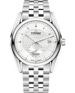 Купить Швейцарские механические наручные часы Titoni 83709-S-500 в E-mobi