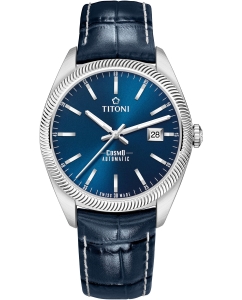 Купить Швейцарские механические наручные часы Titoni 878-S-ST-612 в E-mobi