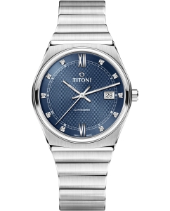 Купить Швейцарские механические наручные часы Titoni 83751-S-632 в E-mobi