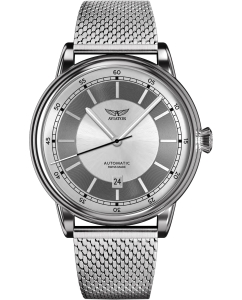 Купить Швейцарские механические наручные часы Aviator V.3.32.0.266.5 в E-mobi