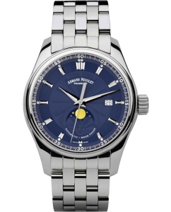 Купить Швейцарские механические наручные часы Armand Nicolet A640L-BU-MA2640A в E-mobi