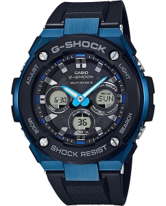 Купить Японские наручные часы Casio G-SHOCK GST-W300G-1A2 с хронографом в E-mobi