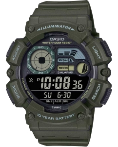 Купить Японские наручные часы Casio Collection WS-1500H-3B с хронографом в E-mobi