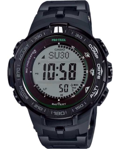 Купить Японские наручные часы Casio Pro Trek PRW-3100FC-1ER с хронографом в E-mobi