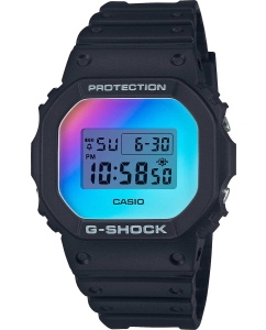 Купить Японские наручные часы Casio G-SHOCK DW-5600SR-1 с хронографом в E-mobi