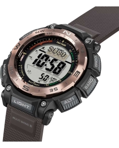 Купить Японские наручные часы Casio Pro Trek PRW-3400Y-5 с хронографом  в E-mobi