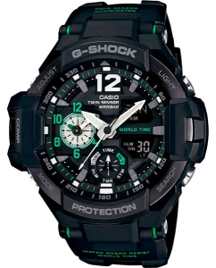 Купить Японские наручные часы Casio G-SHOCK GA-1100-1A3 с хронографом в E-mobi