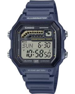 Купить Японские наручные часы Casio Collection WS-1600H-2A с хронографом в E-mobi