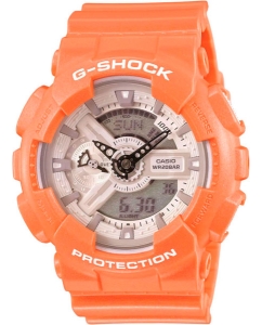 Купить Японские наручные часы Casio G-SHOCK GA-110SG-4A с хронографом в E-mobi