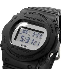 Купить Японские наручные часы Casio G-SHOCK DW-5700BBMA-1 с хронографом  в E-mobi
