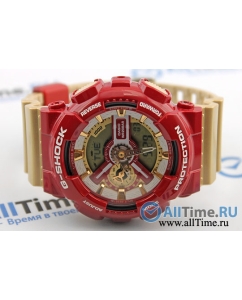 Купить Японские наручные часы Casio G-SHOCK GA-110CS-4A с хронографом  в E-mobi