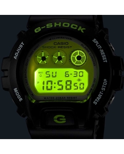 Купить Японские наручные часы Casio G-SHOCK DW-6900RCS-1 с хронографом  в E-mobi