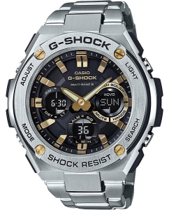 Купить Японские наручные часы Casio G-SHOCK GST-W110D-1A9 с хронографом в E-mobi