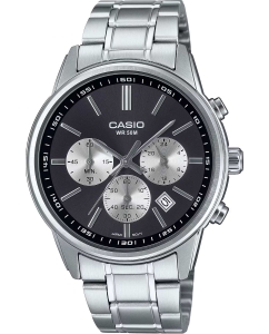 Купить Японские наручные часы Casio Collection MTP-E515D-1A с хронографом в E-mobi