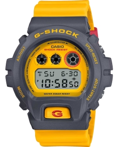 Купить Японские наручные часы Casio G-SHOCK DW-6900Y-9 с хронографом в E-mobi