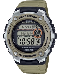 Купить Японские наручные часы Casio Radio Controlled WV-200R-5A с хронографом в E-mobi
