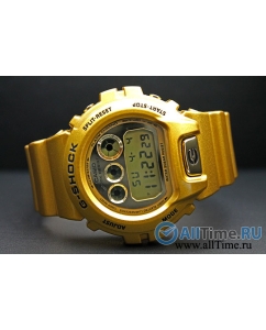 Купить Японские наручные часы Casio G-SHOCK DW-6900GD-9E с хронографом  в E-mobi
