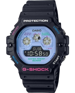Купить Японские наручные часы Casio G-SHOCK DW-5900DN-1 с хронографом в E-mobi