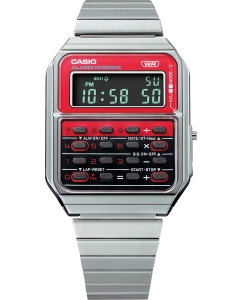 Купить Японские наручные часы Casio Vintage CA-500WE-4B с хронографом  в E-mobi