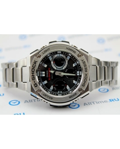 Купить Японские наручные часы Casio G-SHOCK GST-W110D-1A с хронографом  в E-mobi