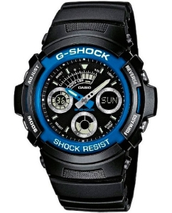 Купить Японские наручные часы Casio G-SHOCK AW-591-2A с хронографом в E-mobi