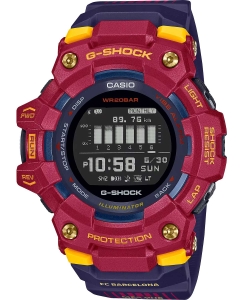 Купить Японские спортивные наручные часы Casio G-SHOCK GBD-100BAR-4E с хронографом в E-mobi