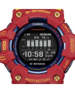Купить Японские спортивные наручные часы Casio G-SHOCK GBD-100BAR-4E с хронографом  в E-mobi