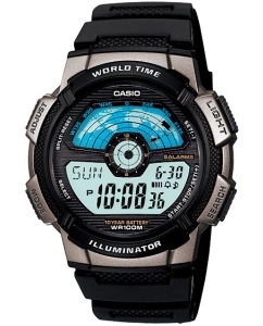 Купить Японские наручные часы Casio Illuminator AE-1100W-1A в E-mobi