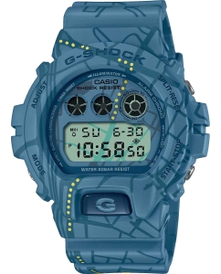 Купить Японские наручные часы Casio G-SHOCK DW-6900SBY-2E с хронографом в E-mobi