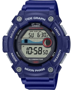 Купить Японские наручные часы Casio Collection WS-1300H-2A с хронографом в E-mobi