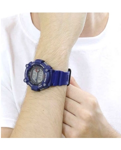 Купить Японские наручные часы Casio Collection WS-1300H-2A с хронографом  в E-mobi