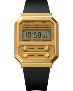 Купить Японские наручные часы Casio Vintage A100WEFG-9A с хронографом  в E-mobi