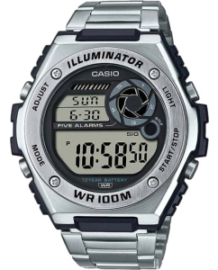 Купить Японские наручные часы Casio Collection MWD-100HD-1AVEF с хронографом в E-mobi