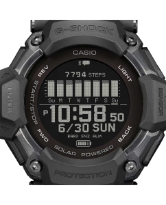 Купить Японские умные часы Casio G-SHOCK GBD-H2000-1B с хронографом  в E-mobi
