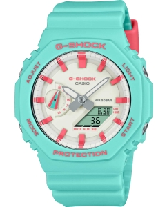 Купить Японские наручные часы Casio G-SHOCK GA-2100RB-3A с хронографом в E-mobi