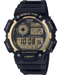 Купить Японские наручные часы Casio Illuminator AE-1400WH-9A с хронографом в E-mobi