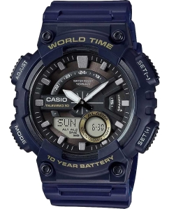 Купить Японские наручные часы Casio Collection AEQ-110W-2A с хронографом в E-mobi